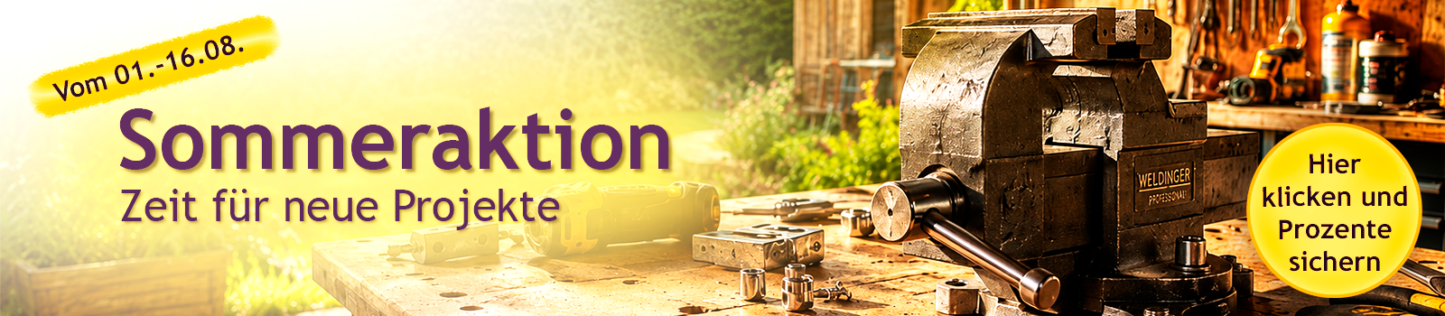 Banner Sommeraktion KW32-KW33
