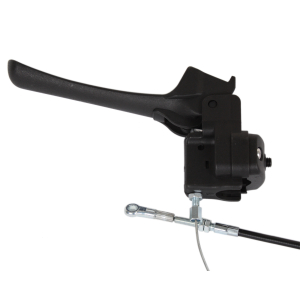Bowdenzug Kupplungszug Brstenantrieb mit Hebel  fr Kehrmaschine Tielbrger TK38pro/TK48pro