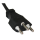 60 W Lötkolben mit Schweizer und Lichtensteiner Netzstecker (Typ J / Typ 12 / SEV 1011)