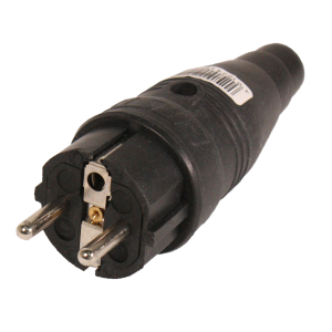 Vollgummi- Stecker 230 V schwere Ausfhrung bis 3G2,5