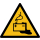 Warnzeichen W026: Warnung vor Gefahren durch Batterien - Aufkleber 10 cm