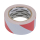 Absperrband Flatterband 70 mm x 500 m Rot / Weiß