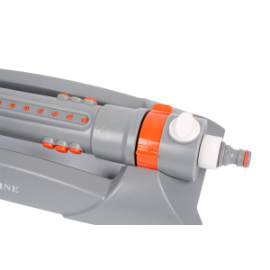 Viereckregner , Rasensprenger mit Schlitten 18 Dsen  fr 375 qm