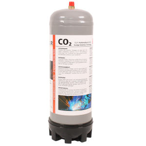 CO  Einwegflasche 2 L ca. 1,3 kg Schweigas fr MAG oder Aquarianer