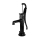 Schwengelpumpe Typ 75 schwarz Gartenpumpe mit Rundflansch