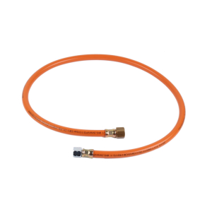 Adapterschlauch US VII 1 m mit 30 mbar Regler fr amerikanischen Gasgrill an deutsche Gasflasche