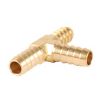 T-Schlauchverbinder 90° MessingT-Stück 9mm...