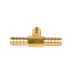 T-Schlauchverbinder 90° MessingT-Stück 9mm 3/8"