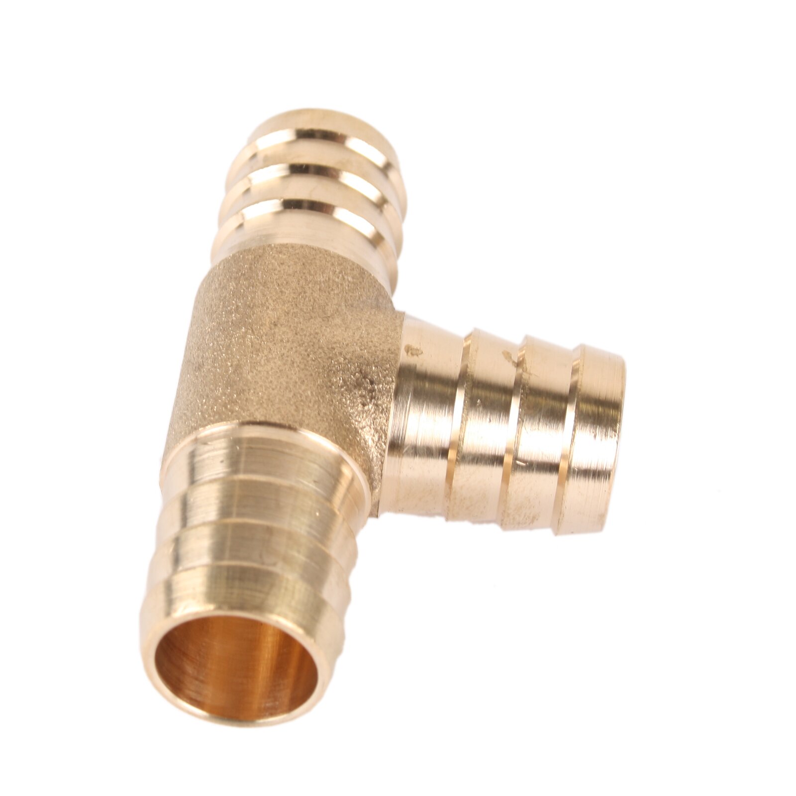 T-Schlauchverbinder 16mm 3-Wege Edelstahl 304 T-Stück Schlauchtülle, T-förmige Fittings Für Luft, Gas, Wasser, Kraftstoff (4 Stück