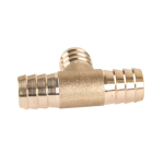 T-Schlauchverbinder 90° MessingT-Stück 19mm 3/4"