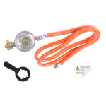 Set Campingregler Propan/Butanregler 50 mbar + 0,8 m...