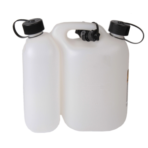 5L+3L Doppelkanister wei mit Ausgieer