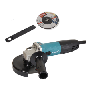 Winkelschleifer Makita 125er GA5030R + Schleifscheibenpaket 10 x trennen 1 x schruppen