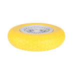 Schubkarrenrad pannensicher 400-8, gelber PU Ring,...