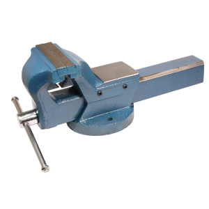 WELDINGER Schraubstock pro 175 mm Backenbreite feste Basis Rohrspannbacken