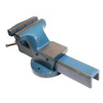 WELDINGER Schraubstock pro 175 mm Backenbreite feste Basis Rohrspannbacken