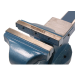 WELDINGER Schraubstock pro 175 mm Backenbreite feste Basis Rohrspannbacken