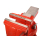 WELDINGER Schraubstock eco 125 mm Backenbreite 360° drehbar unzerbrechlich rot