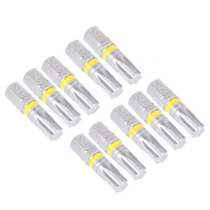 1/4" Color-Bit Torx hochvergüteter Bit farbig markiert TX30-10Stück
