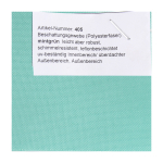 405 Sonnensegel Stoff Gardine mint grün Polyester