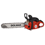 DOLMAR Motorsäge PS500C ( Benzin-Kettensäge 45 cm Schwert) mit zweiter Kette