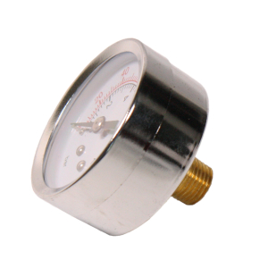 Manometer 50 mm fr Druckanzeige Ersatzteil fr WELDINGER Druckluftregler 1/4