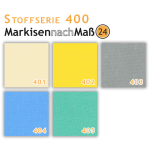 Sonnensegel Maßanfertigung 400er Serie - Polyester teflonbeschichtet