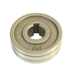 TYP W Stahldraht 0,6 + 0,8 mm Drahtfhrungsrolle WELDINGER fr ME200 201