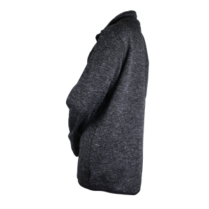 Active Strickjacke Gre M-XXL dunkelgrau-meliert