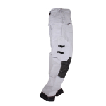 Workpower Arbeitsbundhose Größe 48-56 weiß/ grau