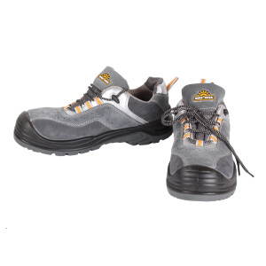 Workpower Sicherheitshalbschuh Größe 41 S1P Topeka Profi Line schwarz/grau/orange