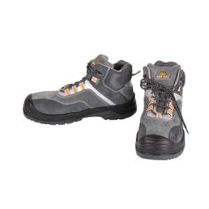 Workpower Sicherheitsstiefel Größe 41-46 S1P Toledo Profi Line schwarz/grau/orange