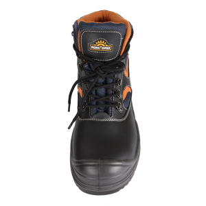 Workpower Sicherheitsstiefel Gre 41-46 S3 Naranjo wasserbestndig schwarz/orange