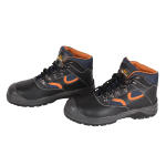 Workpower Sicherheitsstiefel Größe 41-46 S3 Naranjo wasserbeständig schwarz/orange