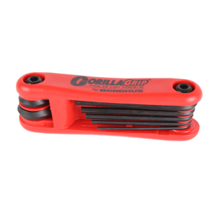 Gorilla Grip Tools Winkelschlssel-Sechskant-Satz 7-teilig mit Klapphalter HF7MS