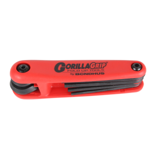Gorilla Grip Tools Winkelschlssel-Sechskant-Satz 6-teilig mit Klapphalter HF6M