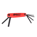 Gorilla Grip Tools Winkelschlüssel-Sechskant-Satz 6-teilig mit Klapphalter HF6M