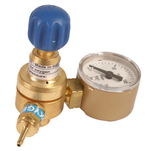 Sauerstoff-Druckregler fr Einwegflaschen M10x1 RH mit Manometer