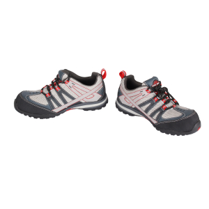 Workpower Sport-Sicherheitshalbschuh Gren 41-46 S1 Vega silber blau rot