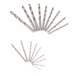 Spiralbohrerset 19tlg. HSS-Co5 % DIN 338 von 1-10mm in...