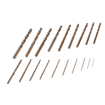 Spiralbohrerset 19tlg. HSS-Co5 % DIN 338 von 1-10mm in...