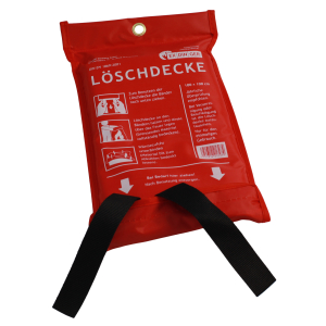 EXDINGER Feuerlschdecke 100x100 cm gem DIN EN 1869:2001 (auch fr Fettbrnde)