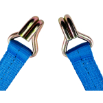 WELDINGER Zurrgurt Größe L 5,5 m x 35 mm Gurtmagazin Ratsche (1000/2000 kg 2 Haken Spanngurt)