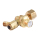 Propanschlauchgarnitur 5 m HD winterfest 30 bar 3/8" links mit Regler und Schlauchbruchsicherung von Sievert