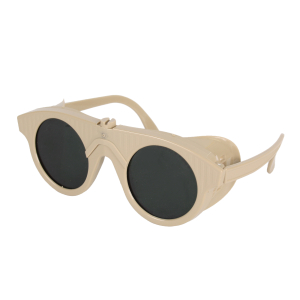 WELDINGER Schweißerbrille DIN 5 beige (Autogenschutzbrille Schweißbrille)