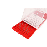 WIG-Wolframelektrode WT-20 rot 1,0x175 mm 10 Stück