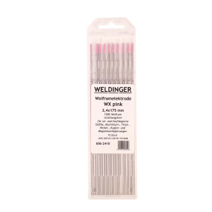 WIG-Wolframelektrode WX-Pink 2,4 mm 10 Stck WELDINGER