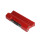 1 Stück Rohrspannbacke Metall abklappbar für Schraubstock professional Fortissimo 150 mm