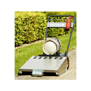UNKRAUTBRENNER NESBO GF600E  600mm breit für Propanflasche Profibrenner für Hausmeisterdienst Wildkrautbrenner