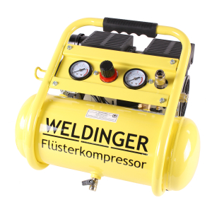 FK95 compact  WELDINGER Flsterkompressor750W innenbeschichteter Tank